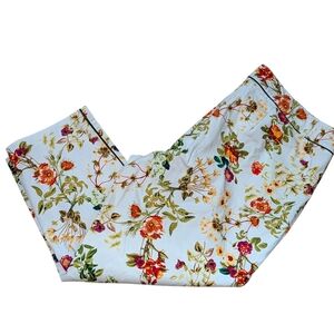 Disney Alice White Floral Pants